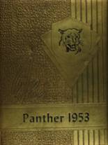 Kyle High School 1953 yearbook cover photo