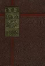 Ithaca High School 1933 yearbook cover photo