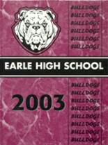 Earle High School 2003 yearbook cover photo