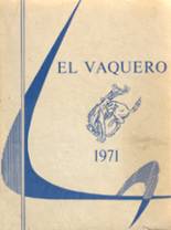 Camp Verde High School 1971 yearbook cover photo