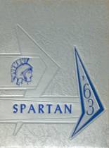 Spearfish High School 1963 yearbook cover photo