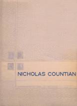 Nicholas High School 1964 yearbook cover photo