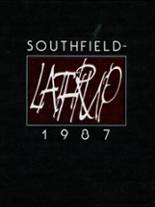 Southfield-Lathrup High School 1987 yearbook cover photo