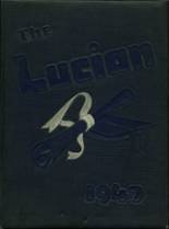 St. Luke High School 1947 yearbook cover photo