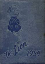 Chestnut Ridge High School 1954 yearbook cover photo