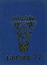 Quitman High School 1977 yearbook cover photo