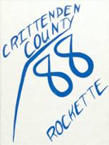 Crittenden County High School 1988 yearbook cover photo