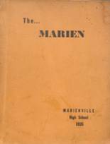 1935 East Forest High School Yearbook from Marienville, Pennsylvania cover image