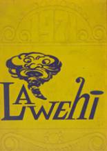 Lake Weir High School 1971 yearbook cover photo
