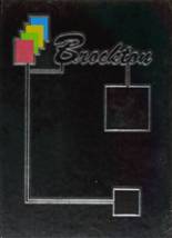 Brockton High School 1977 yearbook cover photo