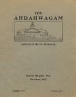 1912 Lincoln High School Yearbook from Wisconsin rapids, Wisconsin cover image