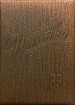 Wasatch Academy 1953 yearbook cover photo