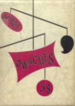Ontario High School 1958 yearbook cover photo