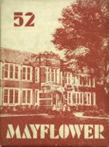 Plymouth High School 1952 yearbook cover photo