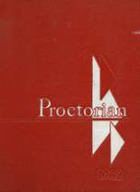 1962 Proctor High School Yearbook from Utica, New York cover image