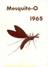Mesquite High School 1965 yearbook cover photo