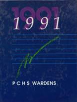 1991 Powell County High School Yearbook from Deer lodge, Montana cover image