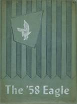 Lindale High School 1958 yearbook cover photo