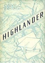 1954 Scotland High School Yearbook from Scotland, South Dakota cover image