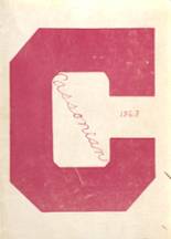 Cass Township High School 1963 yearbook cover photo