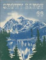 1966 Platte Valley High School Yearbook from Saratoga, Wyoming cover image