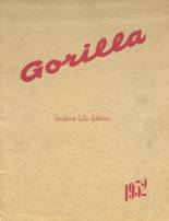 Gregory High School 1952 yearbook cover photo