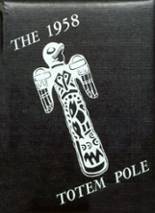 Bonner Springs High School 1958 yearbook cover photo