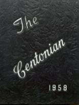 1958 Central High School Yearbook from Clifton, Illinois cover image
