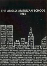 Anglo-American High School 1983 yearbook cover photo