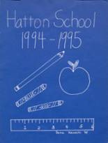 Hatton Elementary School 1995 yearbook cover photo