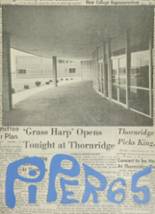 Thornridge High School 1965 yearbook cover photo