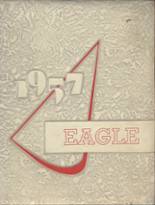 1957 Gallatin County High School Yearbook from Ridgway, Illinois cover image