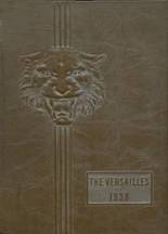 Versailles High School 1938 yearbook cover photo