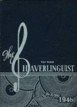 Haverling High School 1946 yearbook cover photo