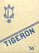 Liberty Center High School 1956 yearbook cover photo