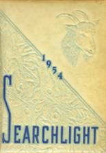 Williamsville High School (Thru 1967)  1954 yearbook cover photo