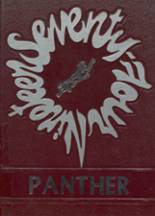 Collinsville High School 1974 yearbook cover photo