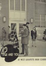1942 West Lafayette High School Yearbook from West lafayette, Indiana cover image