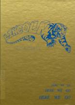 Lincoln High School 1986 yearbook cover photo