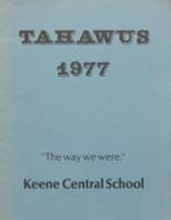 Keene Central High School 1977 yearbook cover photo