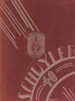 1940 Schuylerville High School Yearbook from Schuylerville, New York cover image