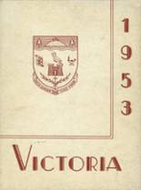 St. Martin of Tours High School 1953 yearbook cover photo