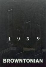 1959 Brownton High School Yearbook from Brownton, Minnesota cover image