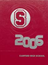 Sanford High School 2006 yearbook cover photo
