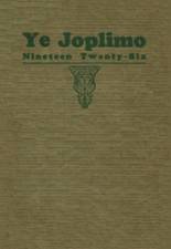 Joplin High School 1926 yearbook cover photo