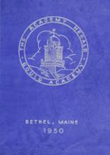 1950 Gould Academy Yearbook from Bethel, Maine cover image