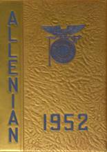 Allen Academy 1952 yearbook cover photo