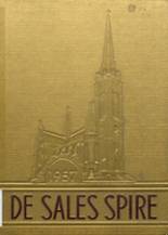 St. Francis De Sales High School 1957 yearbook cover photo