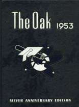 Royal Oak High School 1953 yearbook cover photo