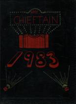 Northwest High School 1983 yearbook cover photo